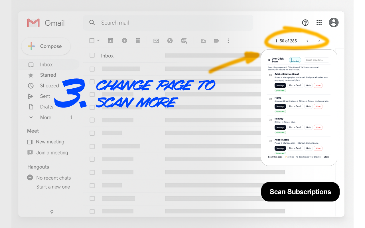 Provider card with actions